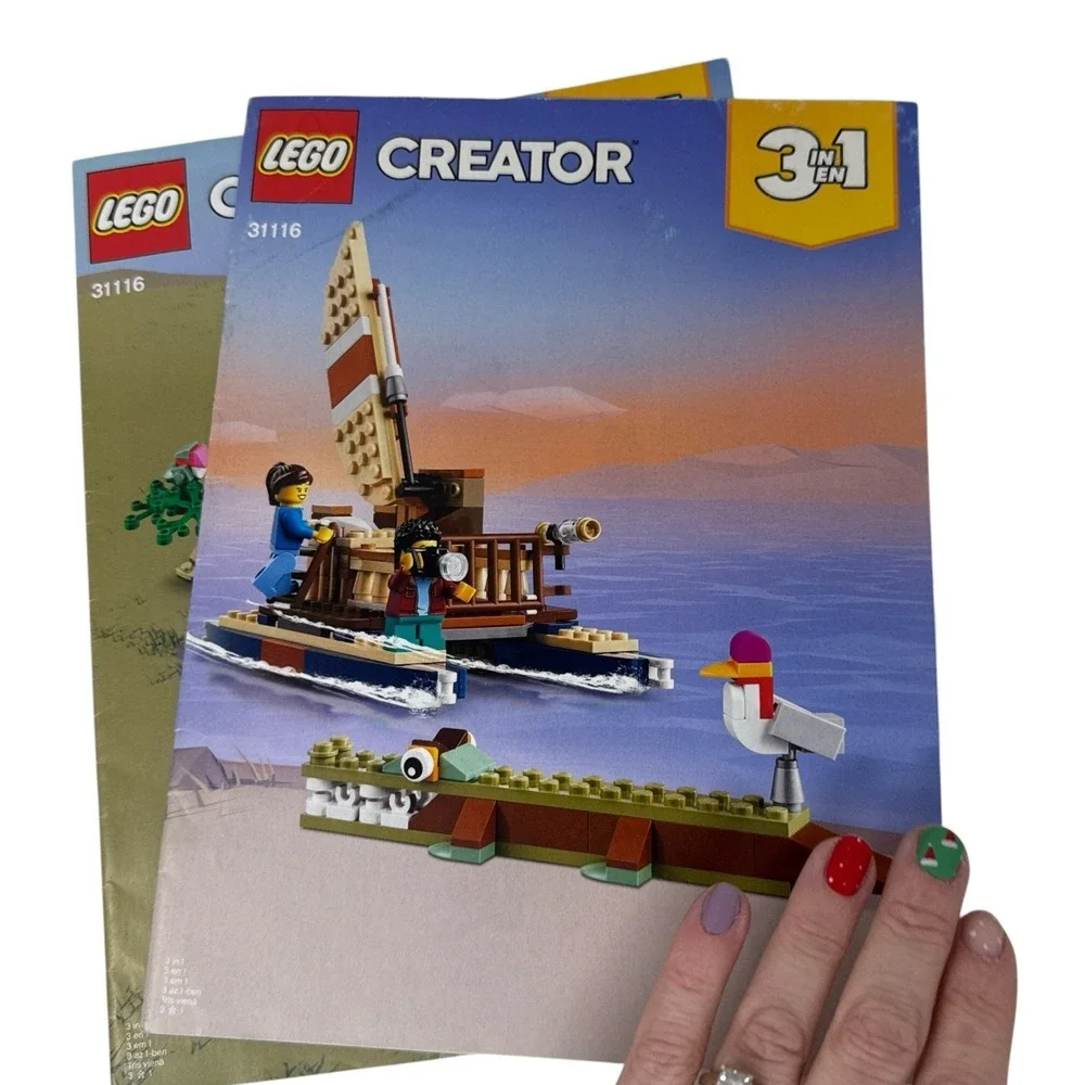 Lego Creator 31116 Instructions Manual Booklet ONLY Safari Treehouse Replacement